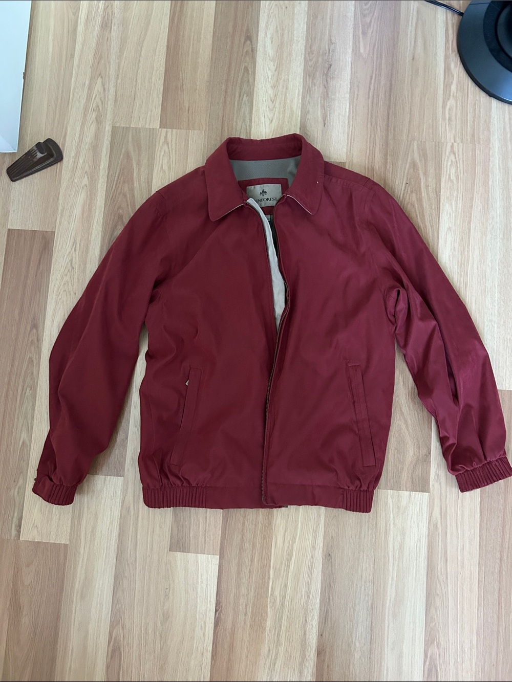 RAINFOREST Men's Burgundy Jacket